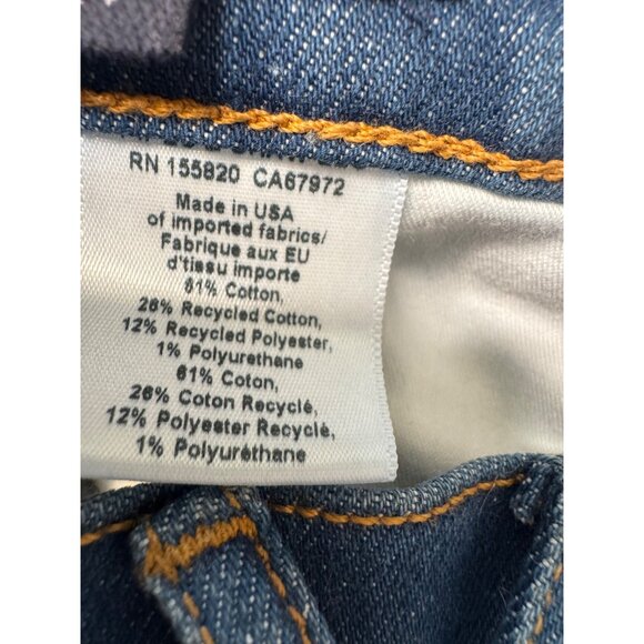 Veronica Beard Carly Kick Flare Denim Size 24 Crop High Rise Jeans NWT Cornflowe - Picture 7 of 12